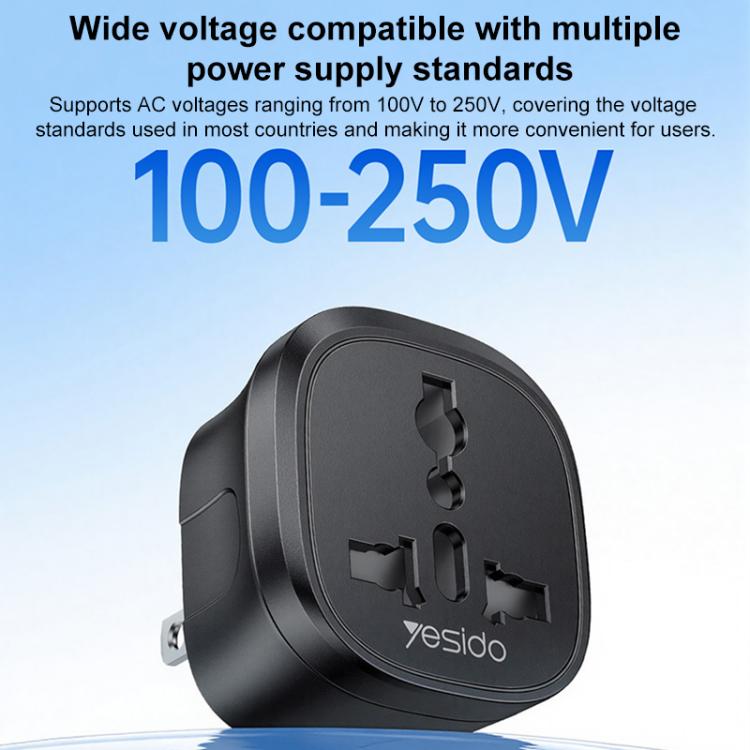 Yesido MC45 US / AU Plug Converter Travel Universal Adapter, MC45