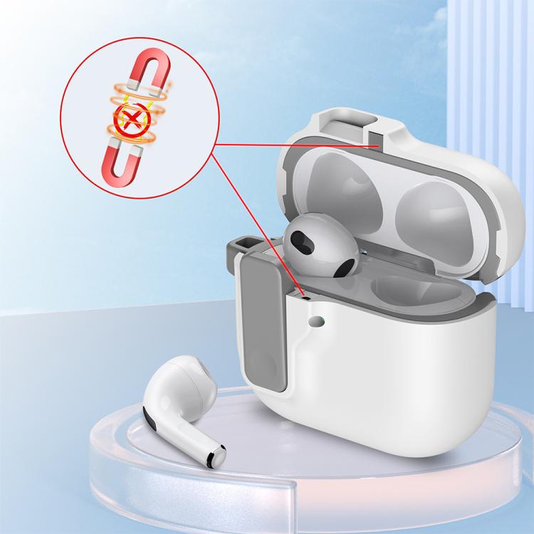XDcase Armor Full-body Earphone Case with Hook & Security Lock, For AirPods 5 / 4, For AirPods Pro 3, For AirPods Pro 2 / 1