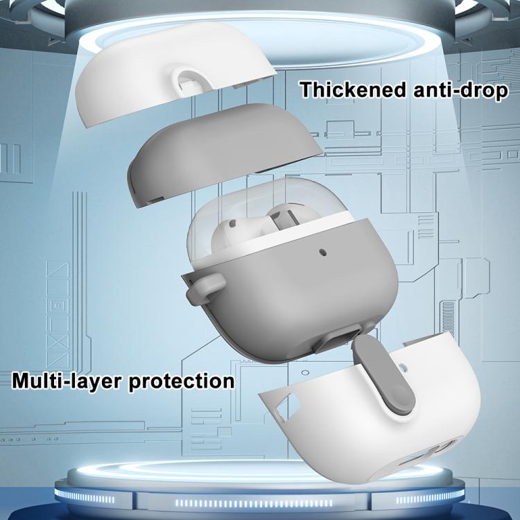 XDcase Armor Full-body Earphone Case with Hook & Security Lock, For Samsung Galaxy Buds3 / 3 Pro