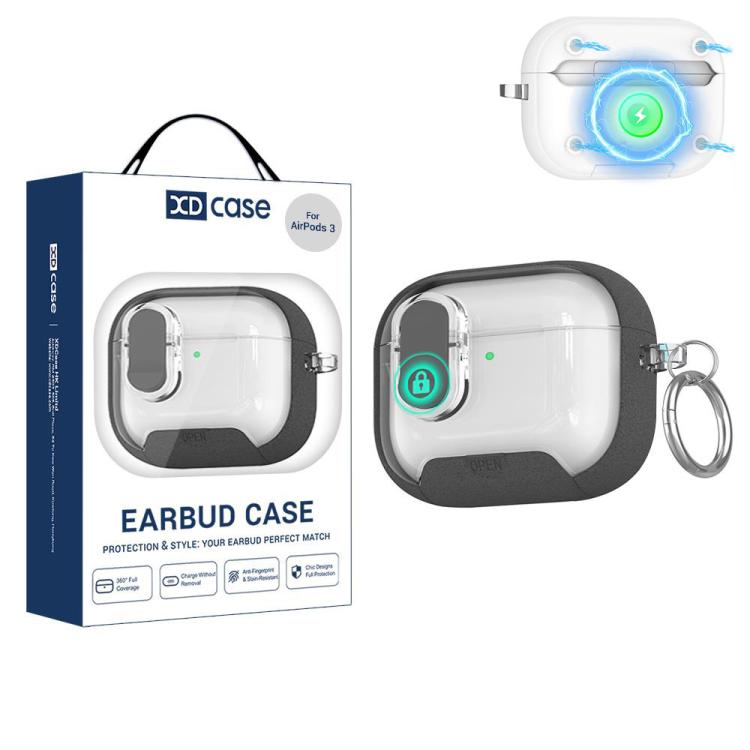 XDcase Starlink Series Magnetic Earphone Case with Holder & Security Lock, For AirPods Pro 3, For AirPods 4, For AirPods Pro 2 / 1