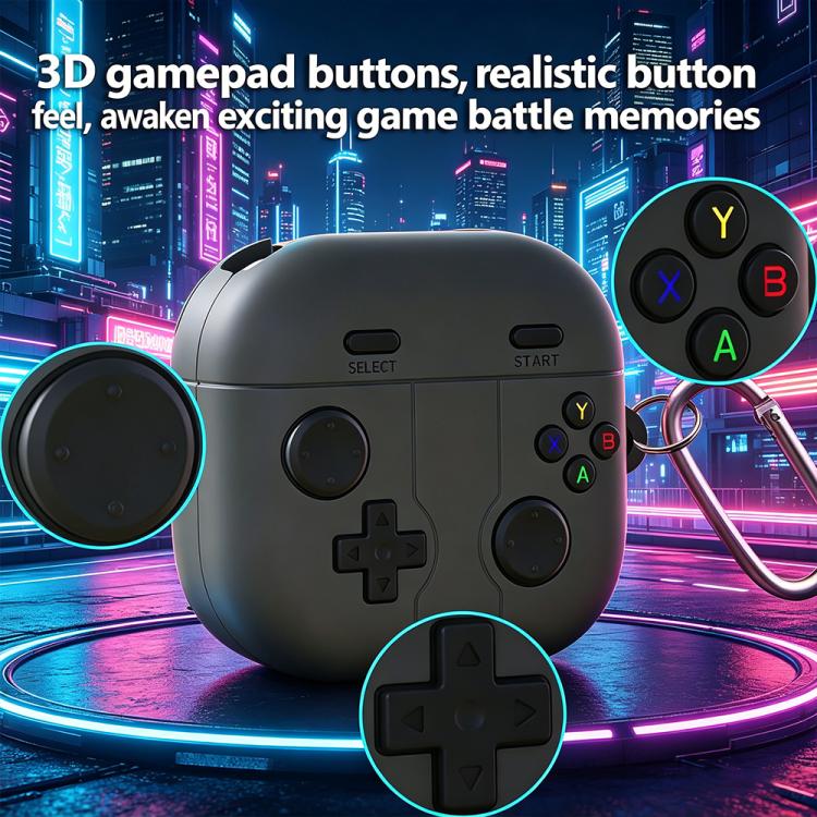 XDcase Retro Game Console Style Silicone Earbuds Case, For Samsung Galaxy Buds4 / 4 Pro