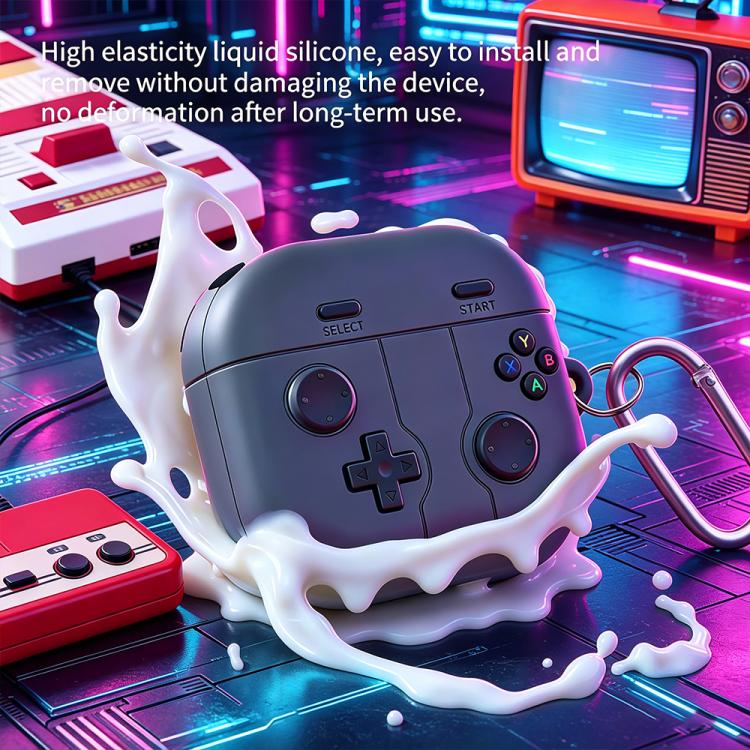 XDcase Retro Game Console Style Silicone Earbuds Case, For Samsung Galaxy Buds4 / 4 Pro