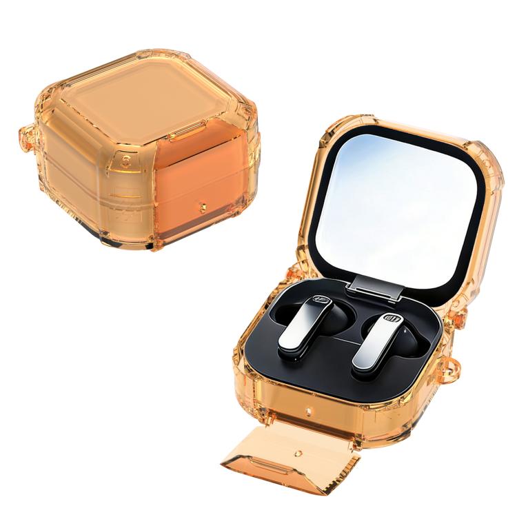 XDcase Crystal Switch Series Earphone Case with Carabiner & Holder, For Samsung Galaxy Buds4 / 4 Pro
