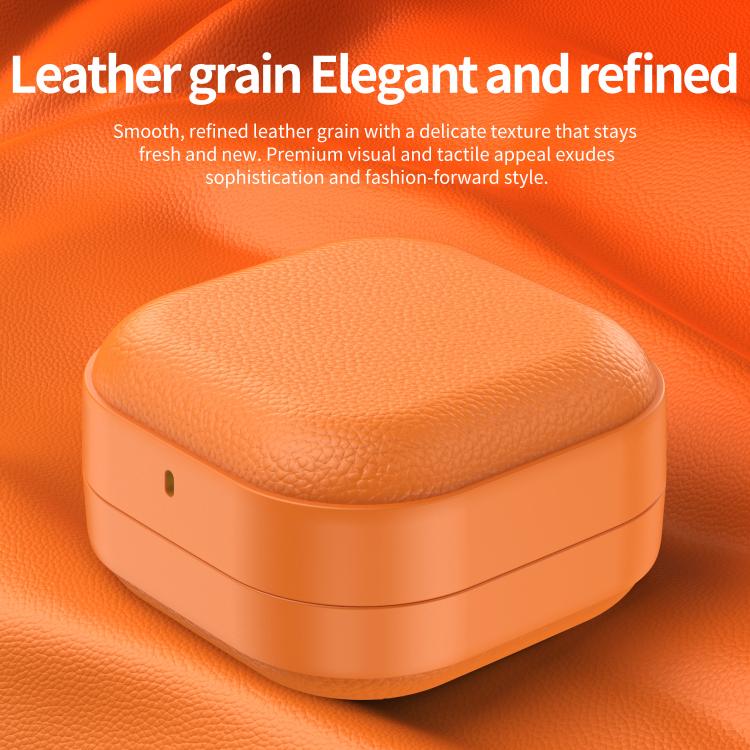 XDcase Lychee Texture TPU Hybrid PC Earphone Case with Hook, For Samsung Galaxy Buds4 / 4 Pro
