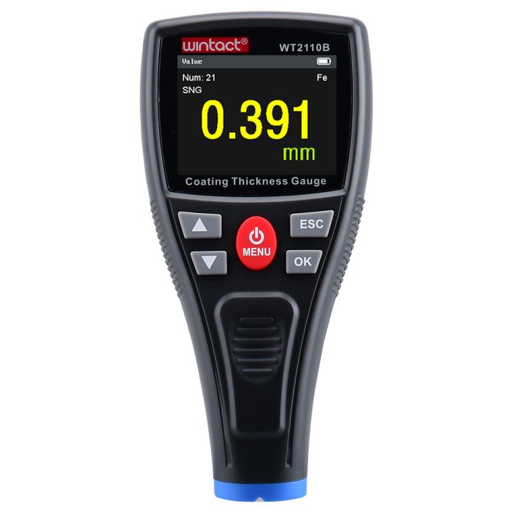 Wintact WT2110B Color Screen Display Coating Thickness Gauge, WT2110B