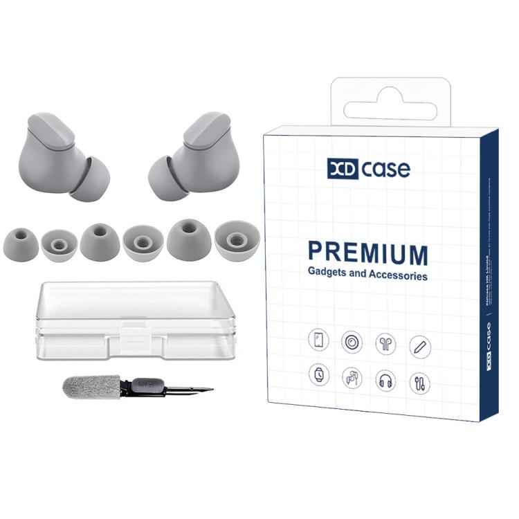 XDcase 3 Pairs Replacement Silicone Ear Tips Kit, S/M/L Size, For Beats Studio Buds