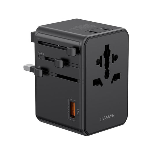 USAMS CC344 T72 100W 4-Port Universal Travel Charger, CC344