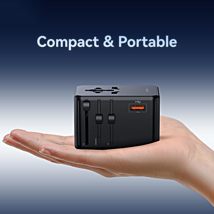 USAMS CC344 T72 100W 4-Port Universal Travel Charger, CC344
