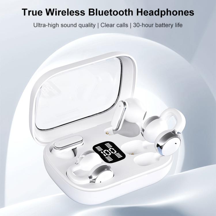 J-Q10 2 in 1 Clip-On and In-Ear Dual Earbuds ENC Noise Reduction True Wireless Bluetooth Earphones