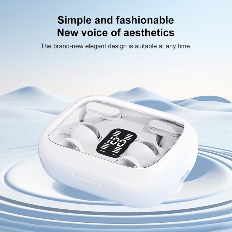 J-Q10 2 in 1 Clip-On and In-Ear Dual Earbuds ENC Noise Reduction True Wireless Bluetooth Earphones