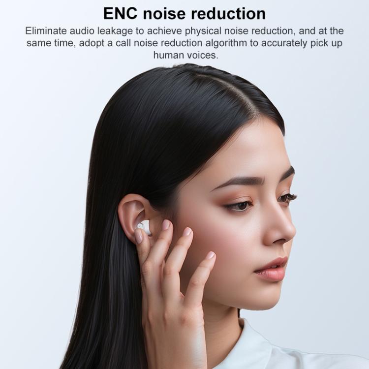 J-Q10 2 in 1 Clip-On and In-Ear Dual Earbuds ENC Noise Reduction True Wireless Bluetooth Earphones