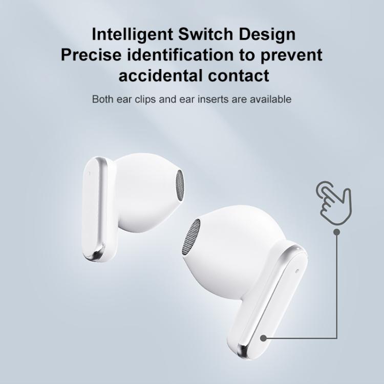 J-Q10 2 in 1 Clip-On and In-Ear Dual Earbuds ENC Noise Reduction True Wireless Bluetooth Earphones