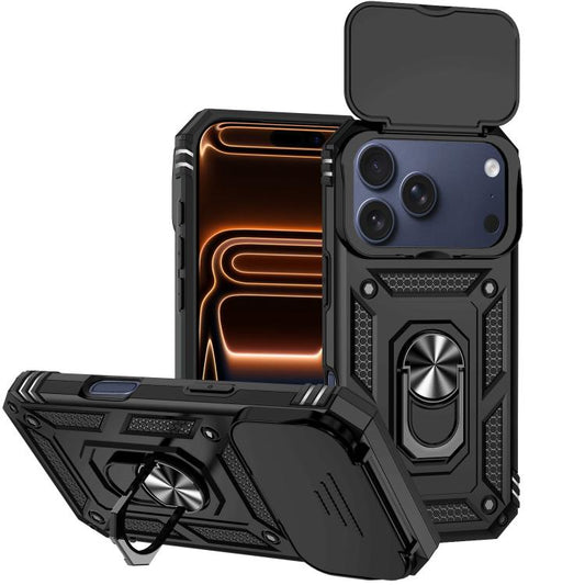 XDcase Sliding Camshield Ring Holder Magnetic Phone Case, For iPhone 17 Pro Max, For iPhone 17 Pro, For iPhone 17, For iPhone Air