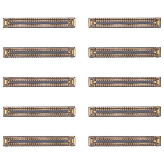10pcs LCD Display FPC Connector On Motherboard (60Pin), For Google Pixel 9 Pro, For Google Pixel 8, For Google Pixel 7, For Google Pixel 6 Pro, For Google Pixel 6