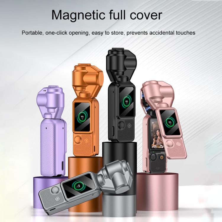 GKK Gimbal Cover Camera Protector Screen Body Magnetic Full Cover, For DJI OSMO Pocket 3 Body Full Cover