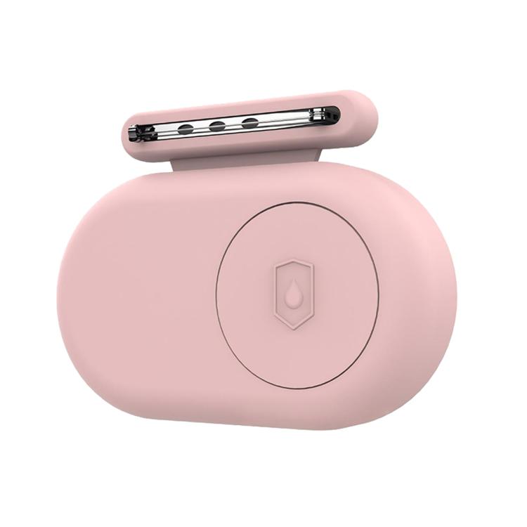 XDcase Waterproof Silicone Protective Case with Brooch, 1PC (Pink), 1PC (Starlight), 1PC (Black), 1PC (Blue)