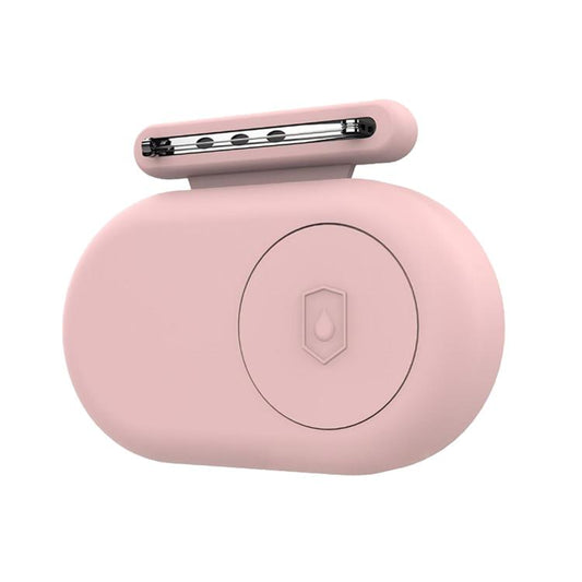 XDcase Waterproof Silicone Protective Case with Brooch, 1PC (Pink), 1PC (Starlight), 1PC (Black), 1PC (Blue)