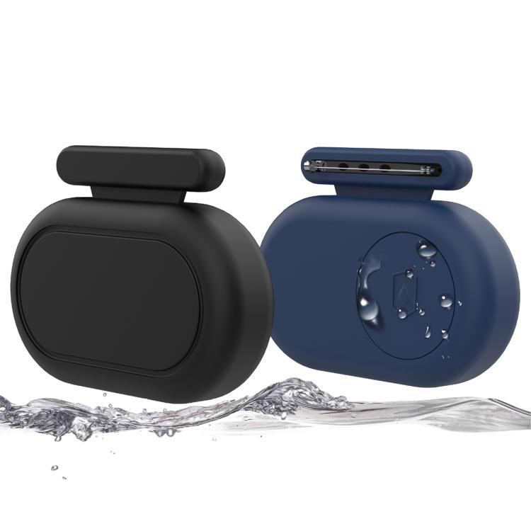 XDcase Waterproof Silicone Protective Case with Brooch, 1PC (Pink), 1PC (Starlight), 1PC (Black), 1PC (Blue)