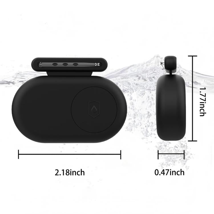 XDcase Waterproof Silicone Protective Case with Brooch, 1PC (Pink), 1PC (Starlight), 1PC (Black), 1PC (Blue)