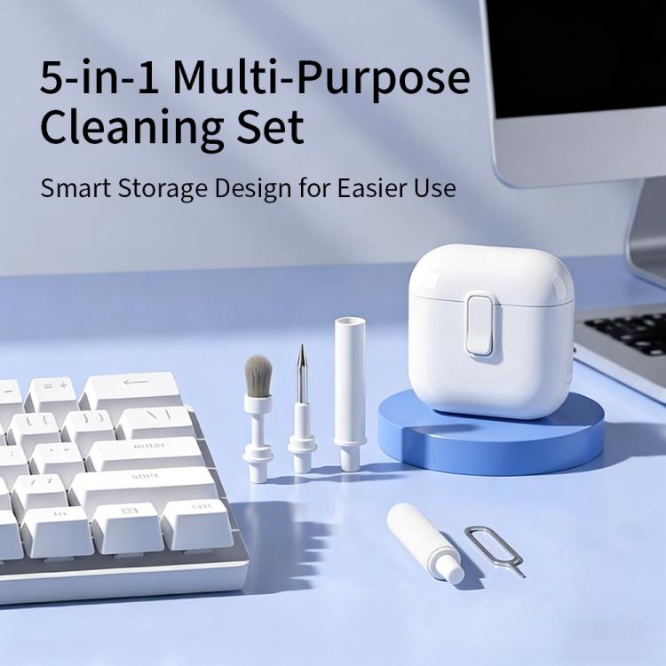 5 in 1 Multifunctional Earphone Cleaning Kit, 5 in 1