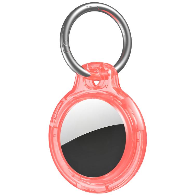 XDcase Translucent Hard PC Protective Case with Key Ring, 1PC (Transparent Black), 1PC (Transparent), 1PC (Transparent Red), 1PC (Transparent Blue), 1PC (Transparent Pink), 1PC (Transparent Green)