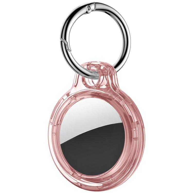 XDcase Translucent Hard PC Protective Case with Key Ring, 1PC (Transparent Black), 1PC (Transparent), 1PC (Transparent Red), 1PC (Transparent Blue), 1PC (Transparent Pink), 1PC (Transparent Green)