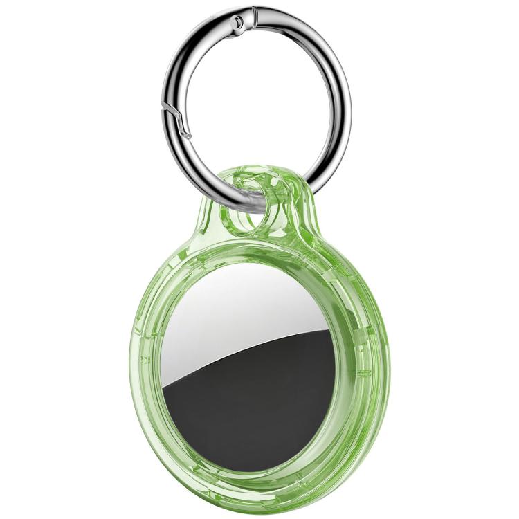 XDcase Translucent Hard PC Protective Case with Key Ring, 1PC (Transparent Black), 1PC (Transparent), 1PC (Transparent Red), 1PC (Transparent Blue), 1PC (Transparent Pink), 1PC (Transparent Green)