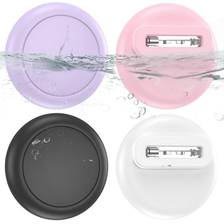 XDcase Silicone Waterproof Protective Case with Pin, 1PC (Black), 1PC (White), 1PC (Red), 1PC (Blue), 1PC (Pink), 1PC (Mint Green), 1PC (Purple), 1PC (Transparent Fluorescence)