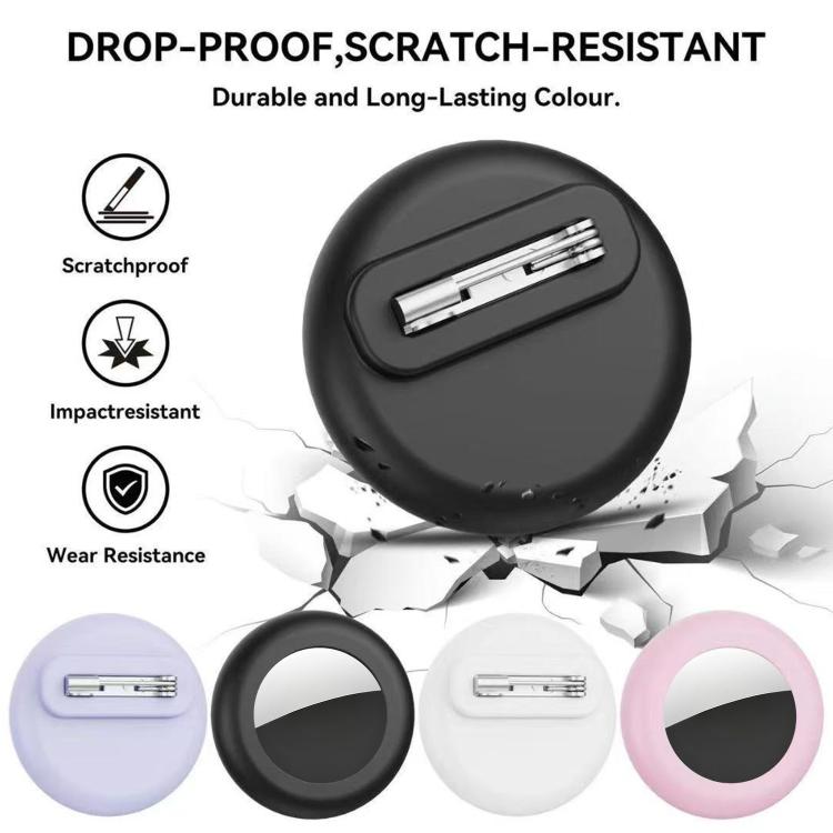 XDcase Silicone Waterproof Protective Case with Pin, 1PC (Black), 1PC (White), 1PC (Red), 1PC (Blue), 1PC (Pink), 1PC (Mint Green), 1PC (Purple), 1PC (Transparent Fluorescence)