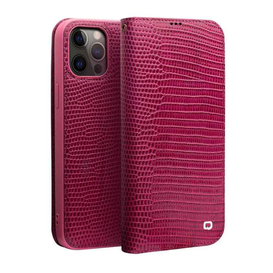 QIALINO Crocodile Texture Horizontal Flip Leather Case with Card Slots & Wallet, For iPhone 12 mini, For iPhone 12 / 12 Pro, For iPhone 12 Pro Max