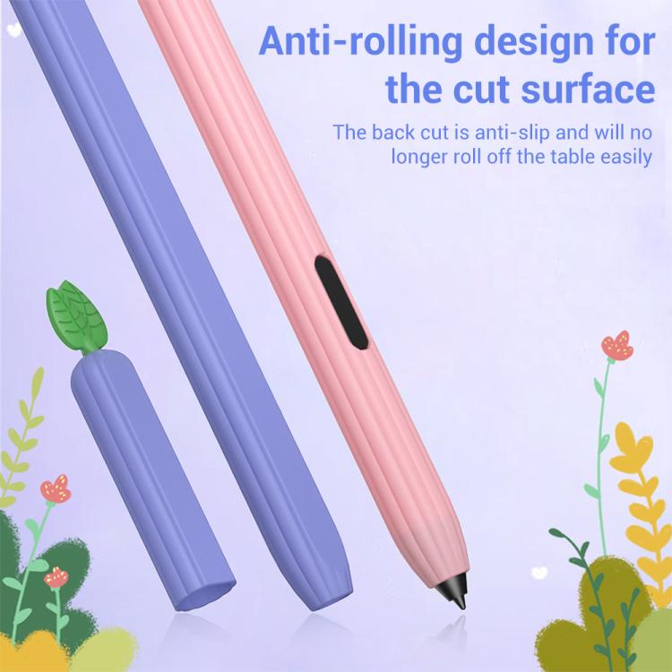 XDcase Fruit & Veggie Anti-Slip Silicone Stylus Pen Sleeve, For Samsung Tab S6 Lite S Pen