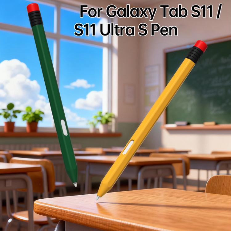 XDcase Anti-roll Silicone Stylus Pen Sleeve, For Samsung Galaxy Tab S11 / S11 Ultra S Pen