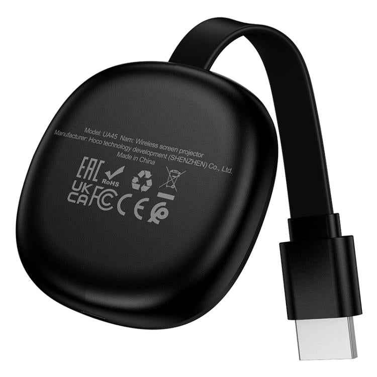 hoco UA45 HDTV to Type-C 2.4G / 5G Dual-Antenna Wireless Screen Display Adapter, UA45