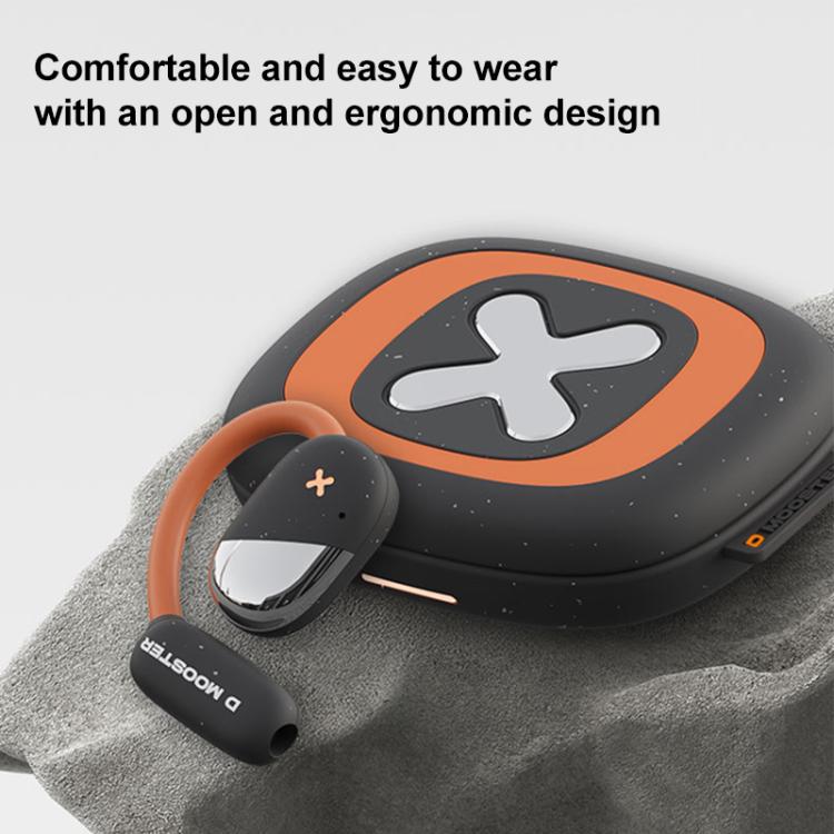 D MOOSTER D71 Warm Light OWS Clip On Wireless Bluetooth Earphones