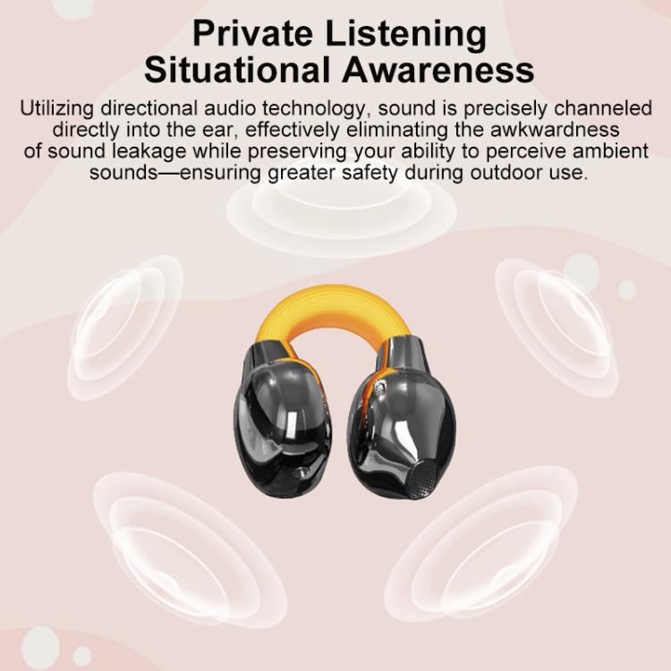 D MOOSTER D89 Clip-On Smart AI Wireless Bluetooth Earphones