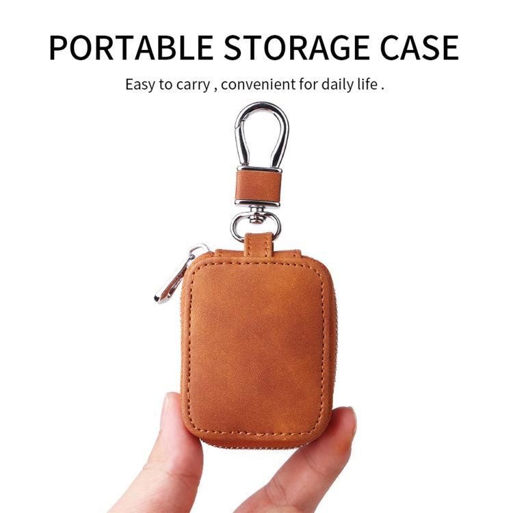 XDcase Universal PU Leather Earphone Protective Case with Hook