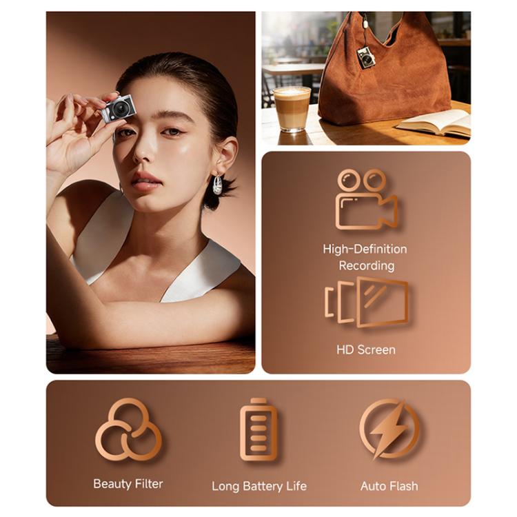T5 5.0MP Retro Pocket-Sized Digital Camera