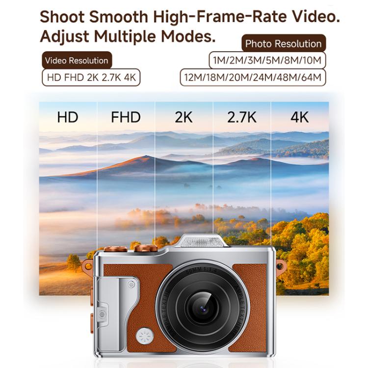 T5 5.0MP Retro Pocket-Sized Digital Camera