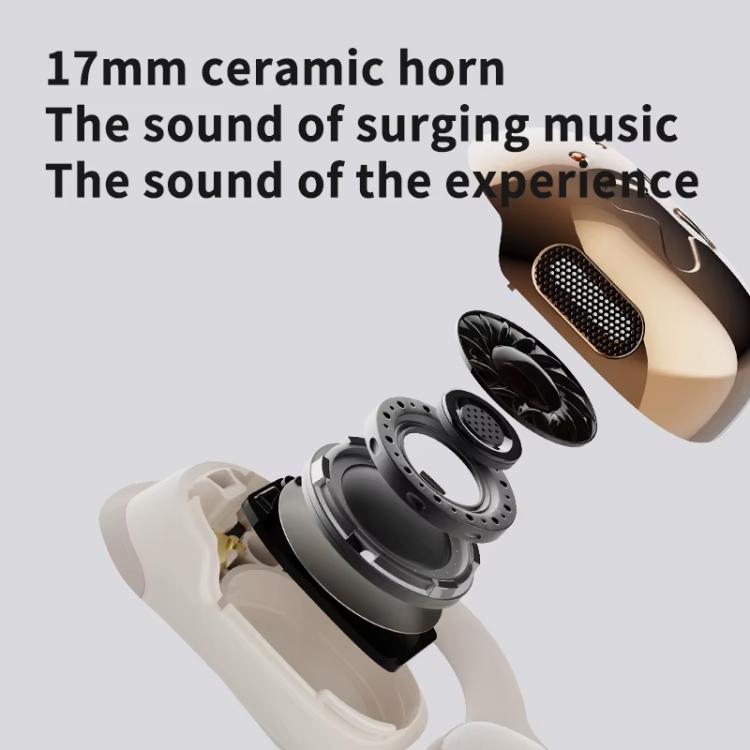 D MOOSTER D55 Pro OWS Ear-Mounted ENC Noise Reduction Wireless Bluetooth Earphones