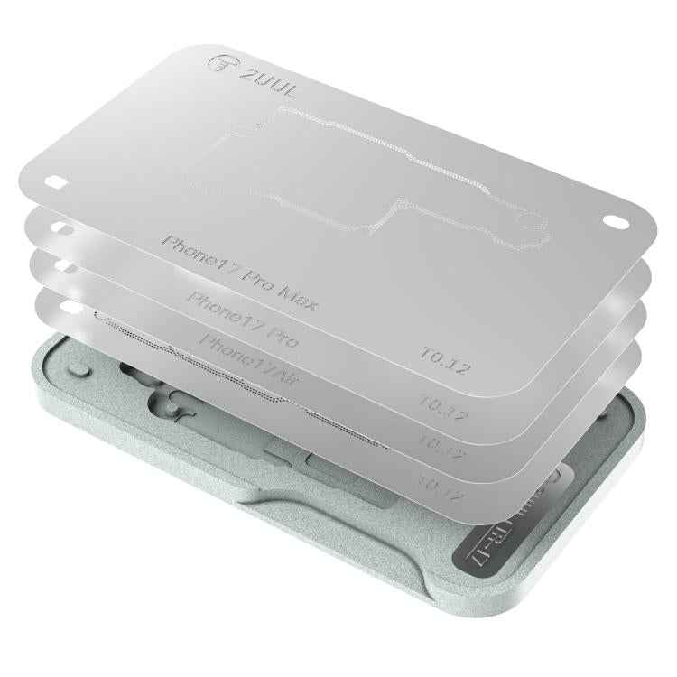 2uul BH40 Middle Layer BGA Reballing Stencil Platform Set for iPhone 17 Series, 2uul BH40