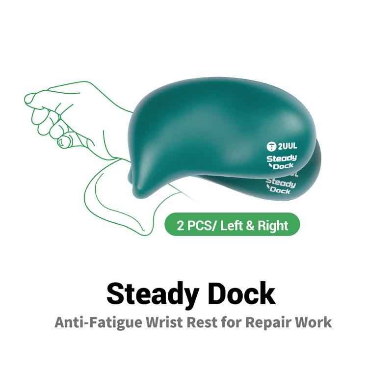 2uul DK01 Steady Dock Anti-Fatigue Wrist Rest Mouse, 2uul DK01