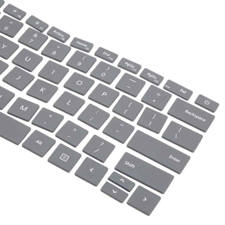 US English Version Keycaps, For Microsoft Surface Laptop 3 / 4 / 5(Gray), For Microsoft Surface Laptop 3 / 4 / 5(Black)