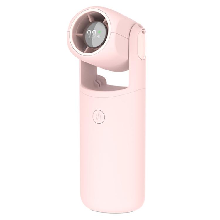 F03 High Speed Folding Handheld Fan with Digital Display