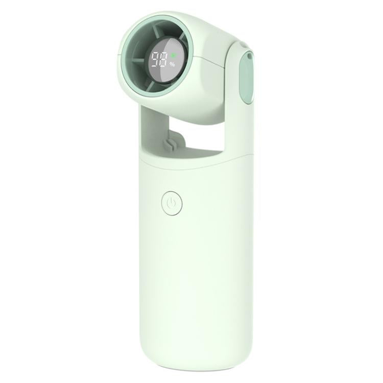 F03 High Speed Folding Handheld Fan with Digital Display