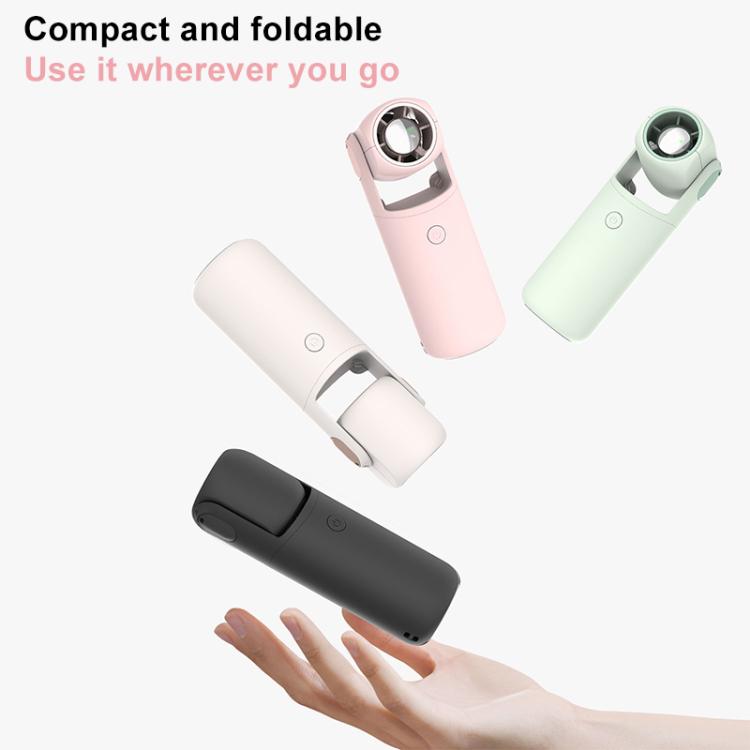 F03 High Speed Folding Handheld Fan with Digital Display