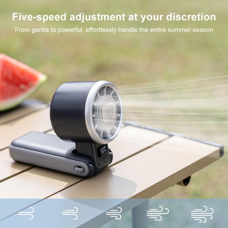 H03B High Speed Handheld Cooling Fan with Digital Display