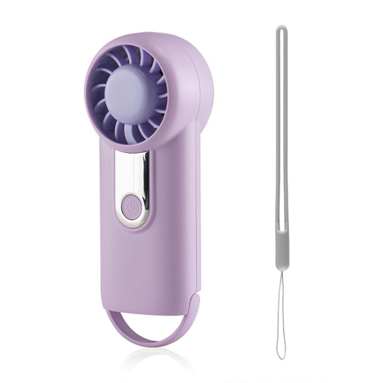 H07 Mini High Speed Handheld Fan with Digital Display