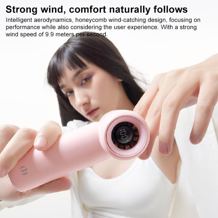 L03 High Speed Silent Handheld Mini Fan with Digital Display