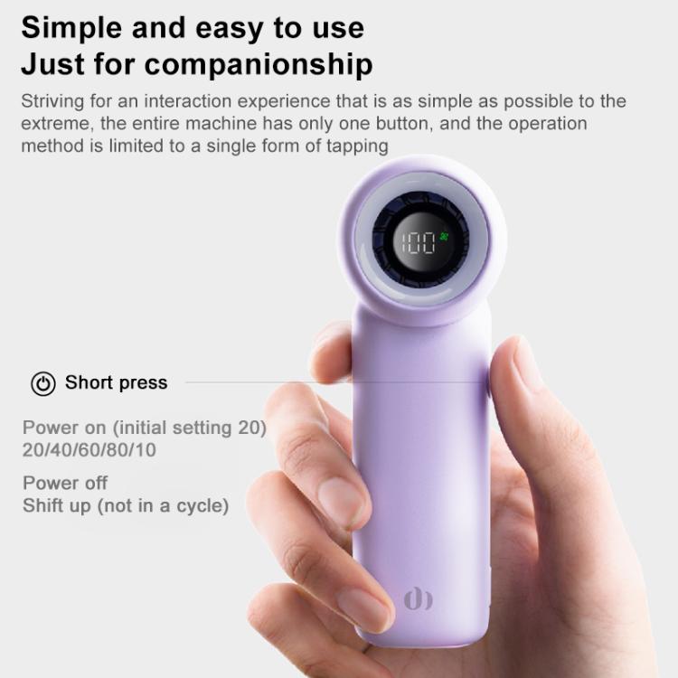 L03 High Speed Silent Handheld Mini Fan with Digital Display