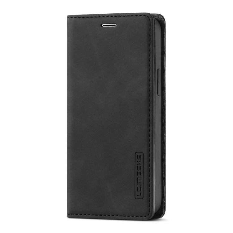 LC.IMEEKE Strong Magnetism Ultra-thin Horizontal Flip Shockproof Matte TPU + PU Leather Case with Holder & Card Slots & Wallet, For iPhone 12 mini, For iPhone 12 / 12 Pro, For iPhone 12 Pro Max, For iPhone XS / X, For iPhone 12 Pro, For iPhone XR      ...